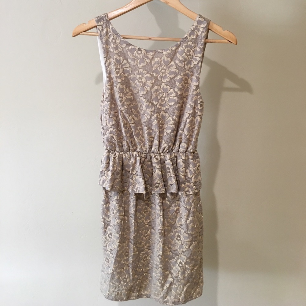 ⚡️gold nude dress⚡️