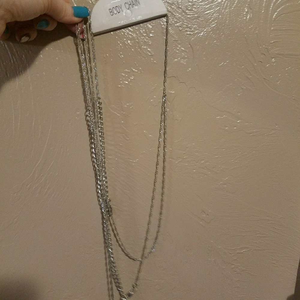 Body chain silver