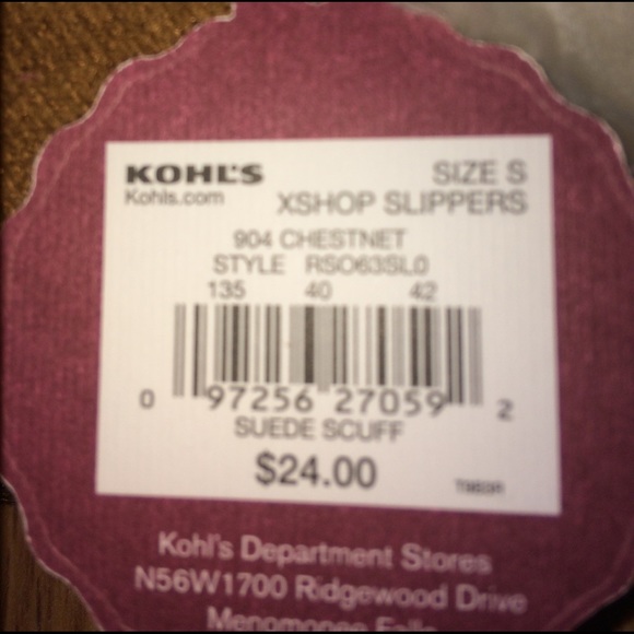 Unused slippers. Size small 5-6 - Picture 2 of 3