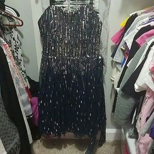 Spaghetti strap short dress