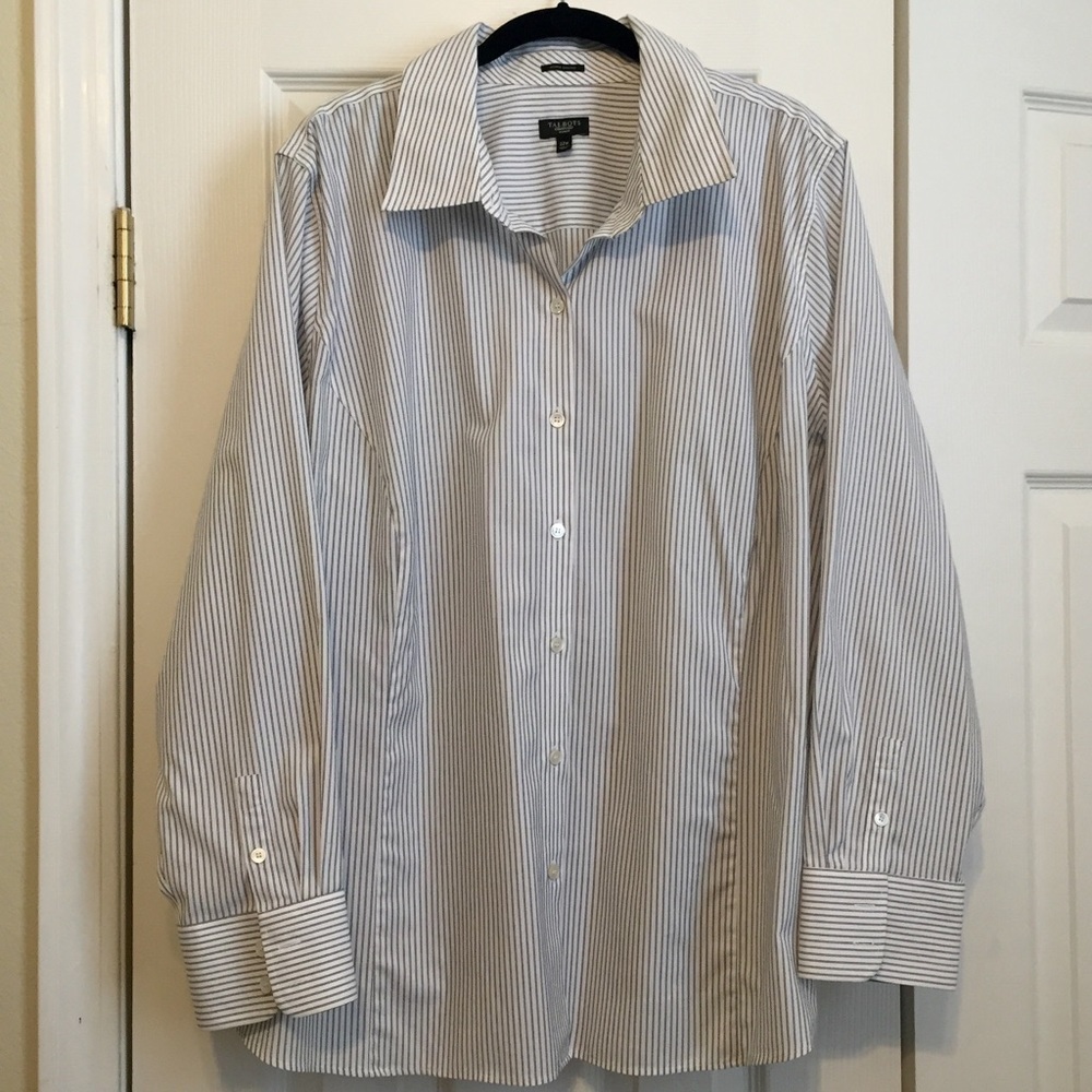 Talbots Perfect Long-Sleeve Button Down Shirt