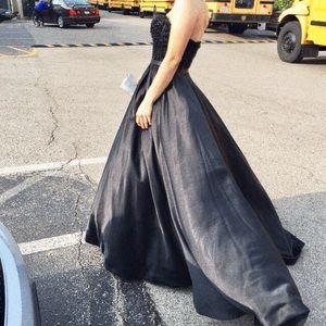 Black Sherri Hill ball gown