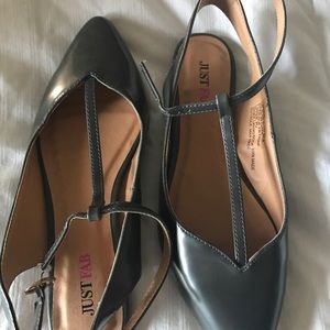 T-strap Flats