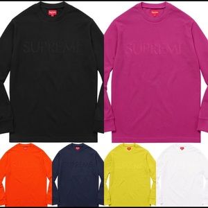 Supreme pipue L/S
