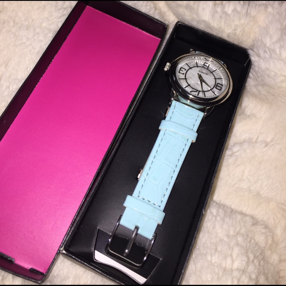 Baby Blue Wrist Watch