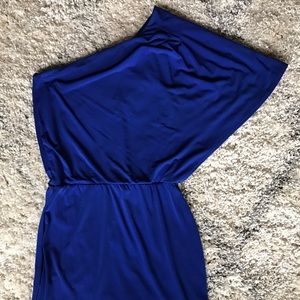 One-Should Thigh-Length Dress