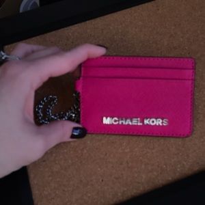 Michael Kors wristlet/ID holder