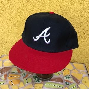 Atlanta Braves Wool "A"s  baseball cap size 7 1/4