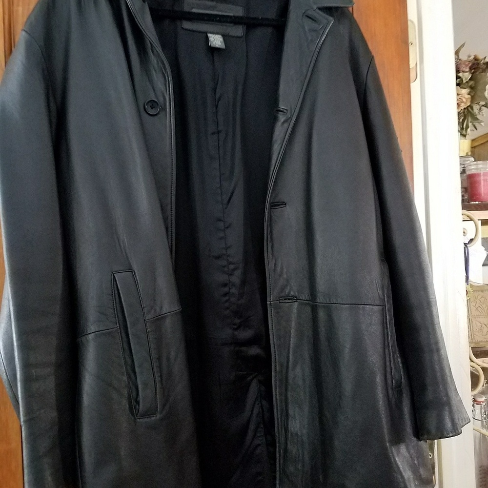 Leather jacket