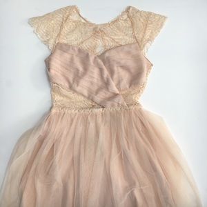 Blush Tutu Dress