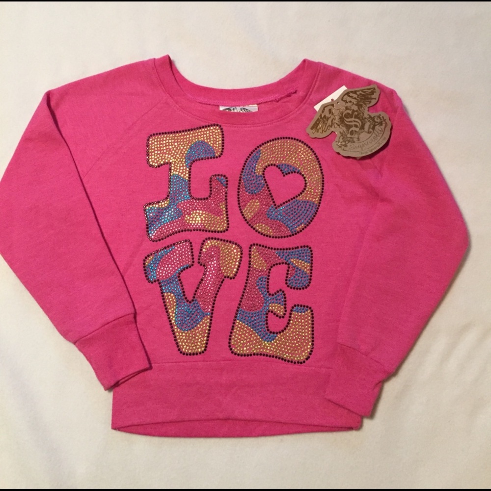 NWT. Signorelli Girls Sweatshirt