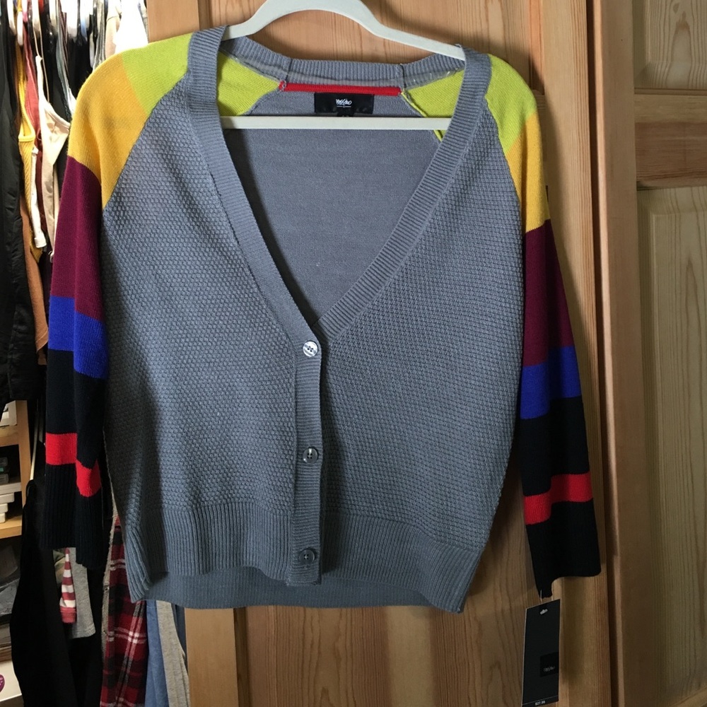 Color-Block Cardigan