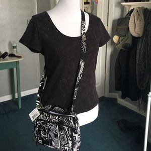 Vera Bradley Little Hipster in Midnight Paisley