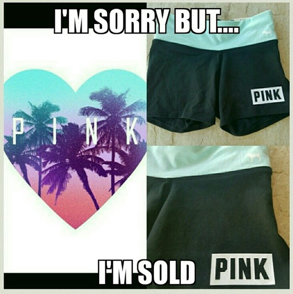 PINK Victoria's Secret Pants - NWT PINK YOGA VS Shorts