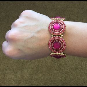 Pink & Gold Bracelet