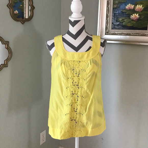 Banana Republic Yellow top - Picture 1 of 1