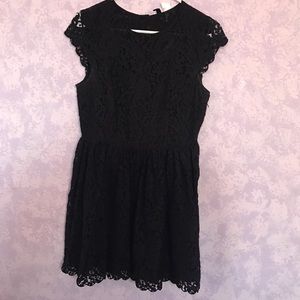 H&M Black Lace Dress