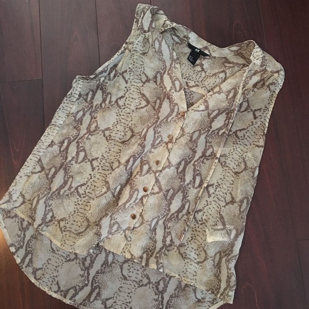 Brown Blouse