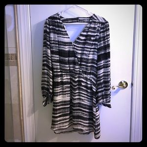 Black and white Parker dress