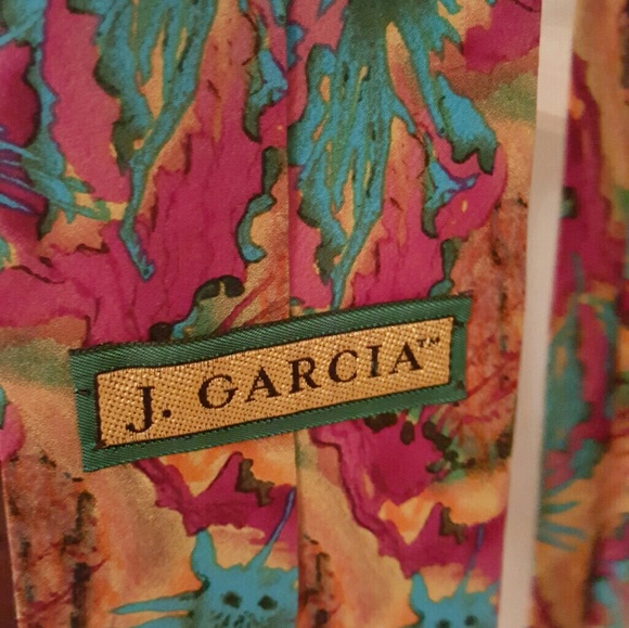 Jerry Garcia silk ties, like new. Artwork! - Picture 3 of 7