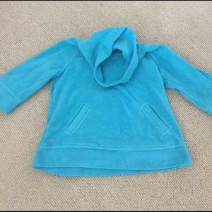 Lilly XS funnel neck fleece 3/4 sleeve - cozy!