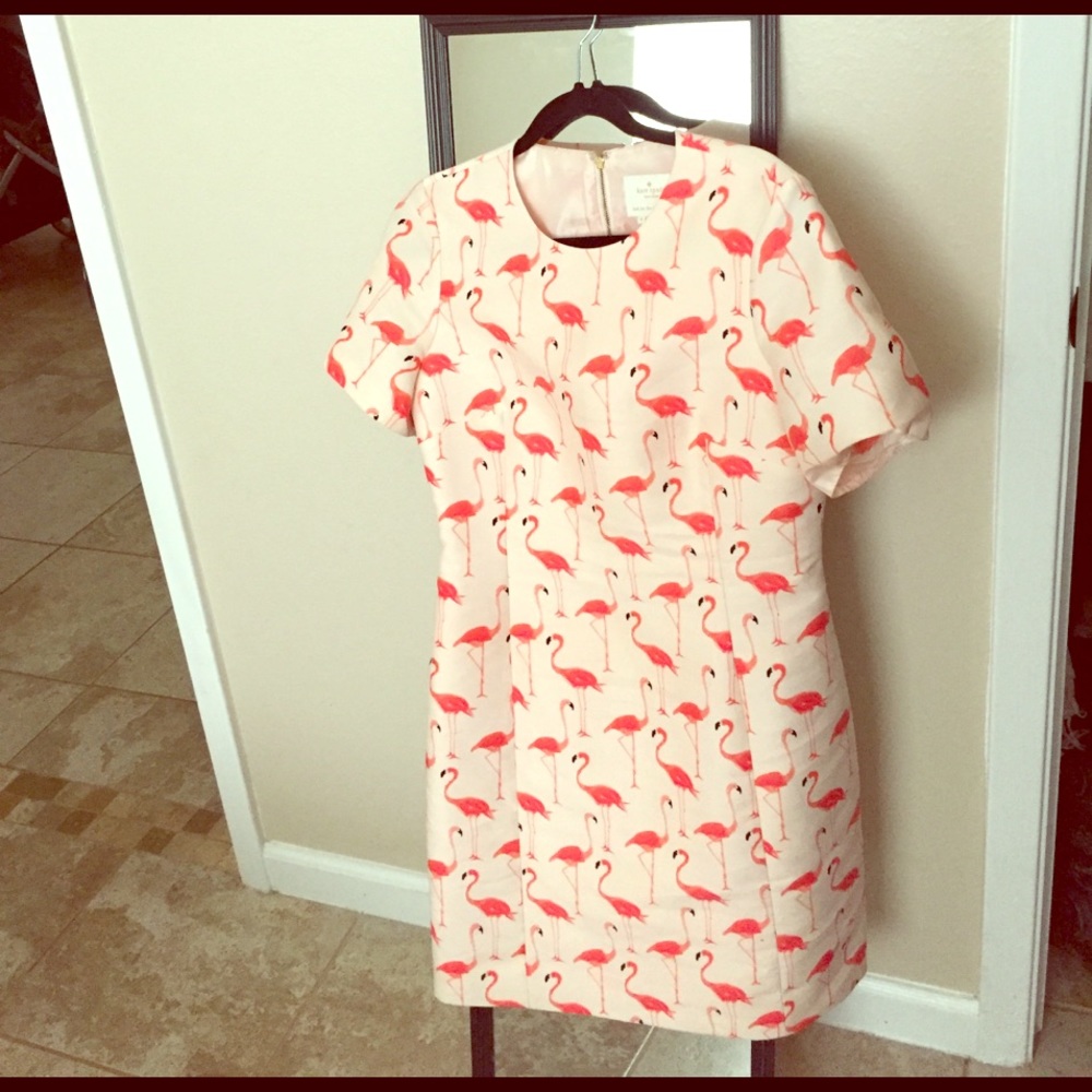 Kate spade flamingo sheath dress