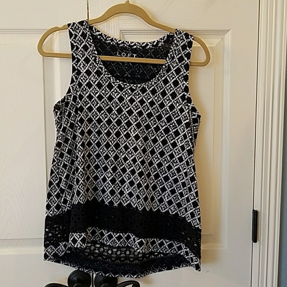 LOFT Tops - LOFT Sleeveless Top NWOT