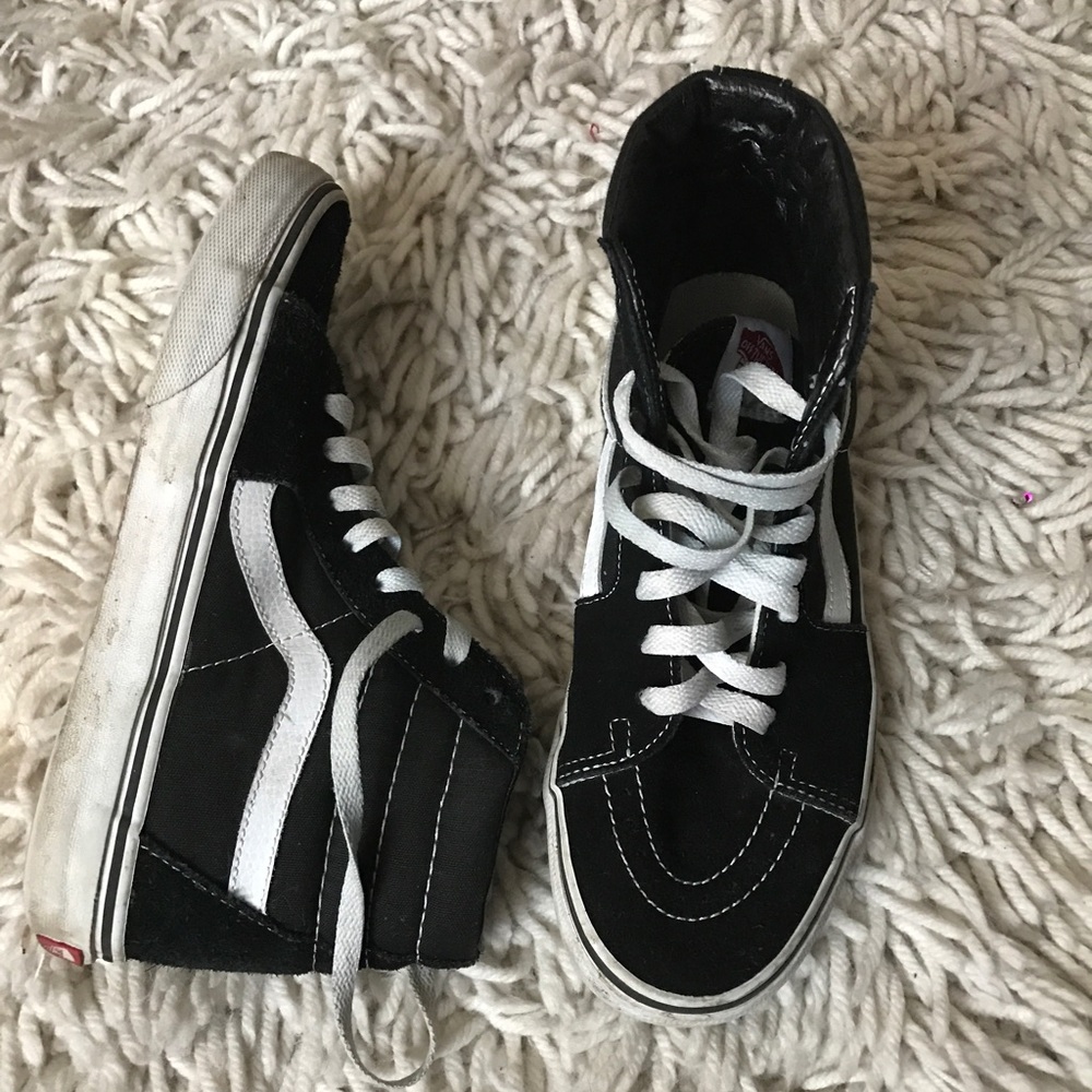 Black High Top Vans