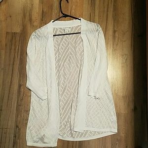 Thin Open-front Cardigan