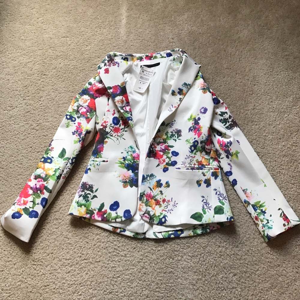 Beautiful floral jacket