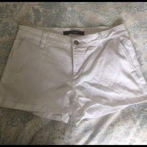 Joe's Jeans White Denim Shorts