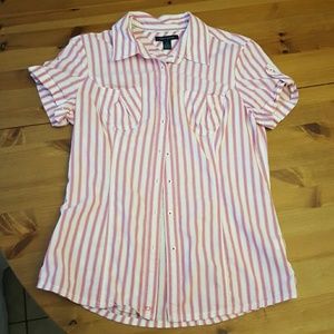 Donating: Tommy Hilfiger short sleeve button up