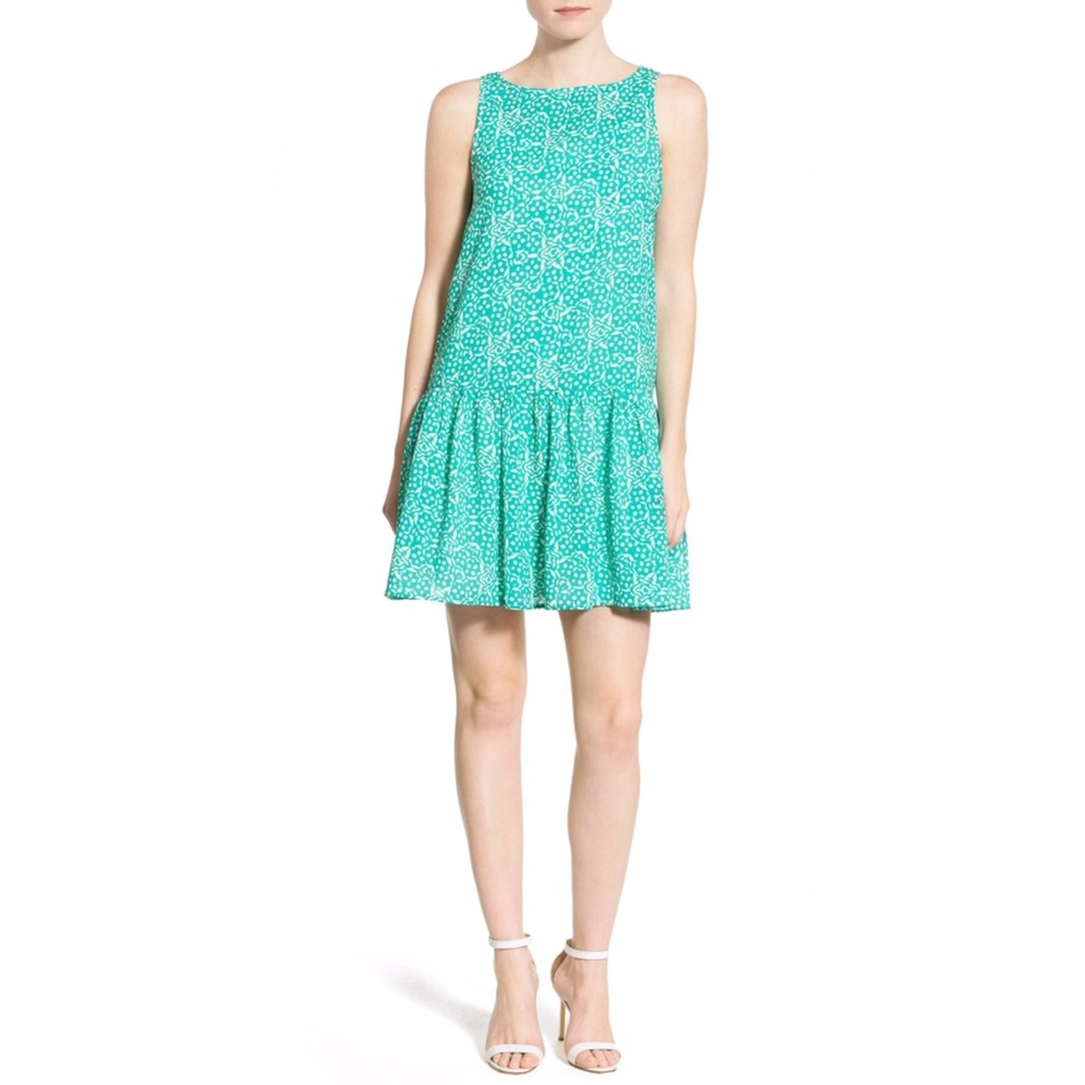 CUPCAKES & CASHMERE Drop Waist Dress