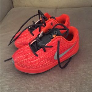 Toddler Nike - 7c - orange and grey