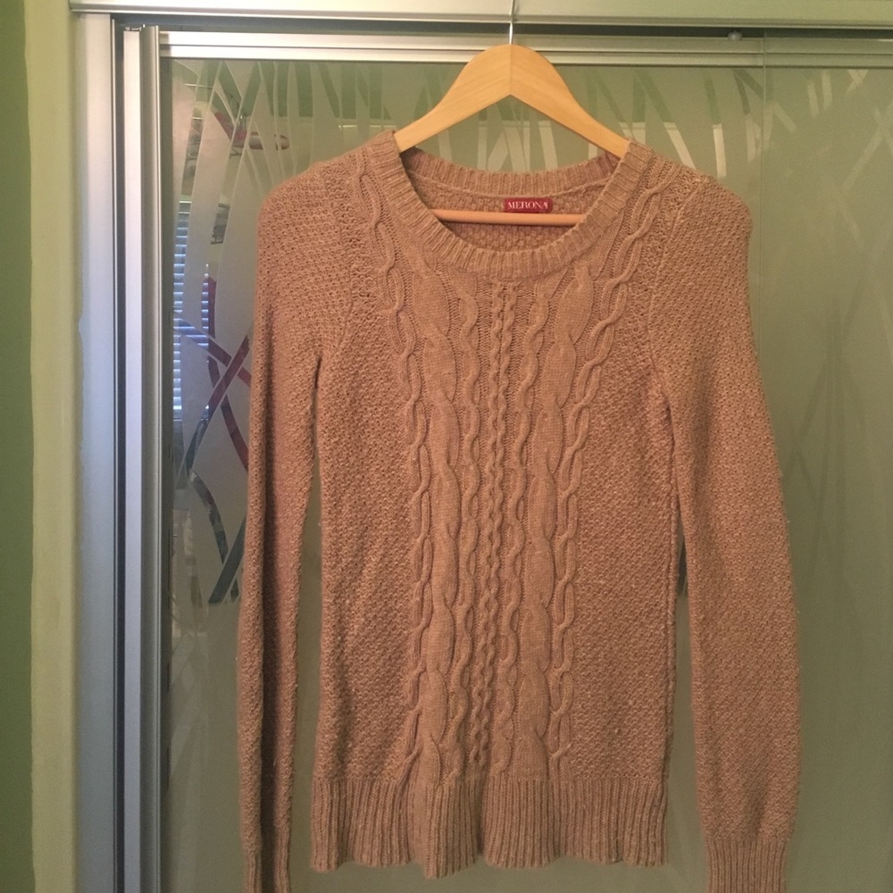 SOLD {Marina} Tan Sweater