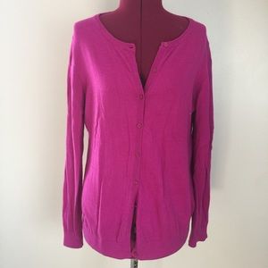 Magenta Cardigan