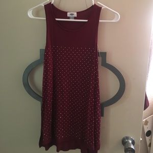 Maroon Tank top