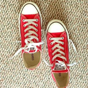 Red Converse All Stars