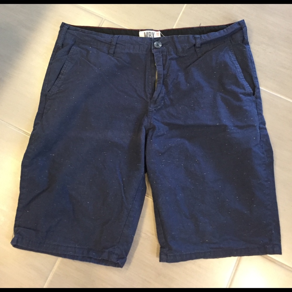 Men's navy shorts