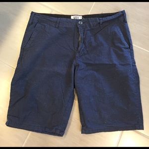 Men's navy shorts