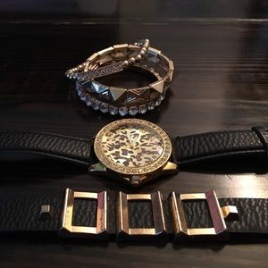 Watch and bracelet set
