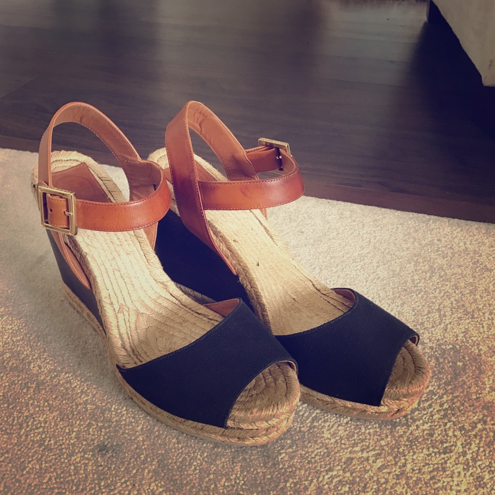 Tory Burch espadrille wedges