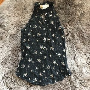 Anthropologie sleeveless top