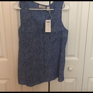 Chicos tank. Electric blue
