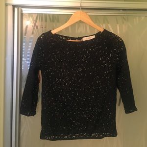 SOLD {LOFT} Lace Top