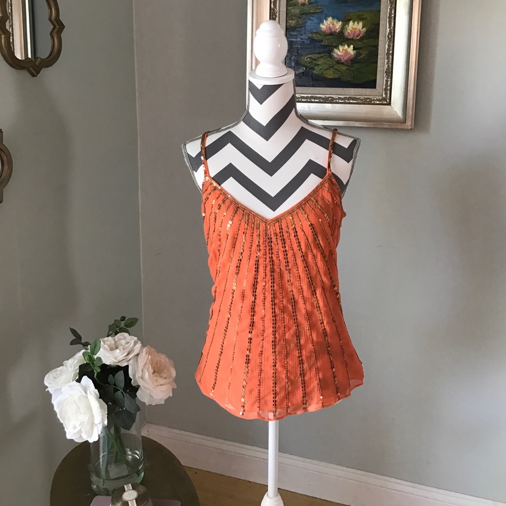 Banana Republic Sequin top