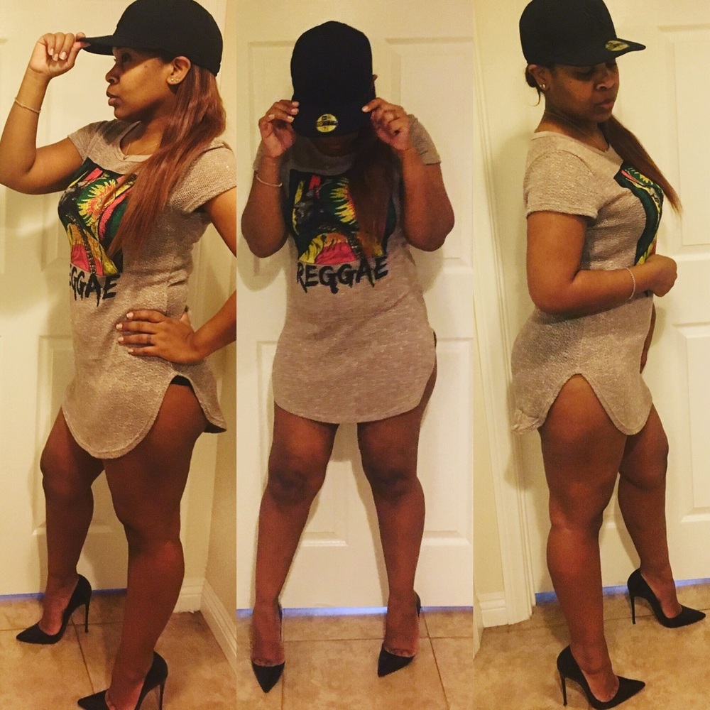 Reggae blouse / dress/ cover up.