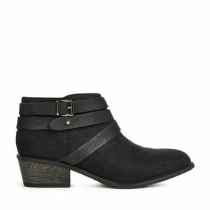 Faux Suede Ankle Bootie