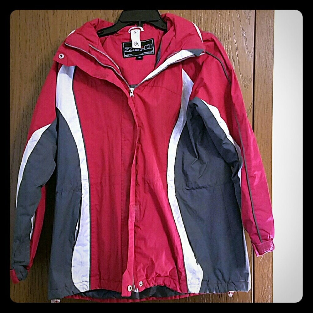 Below zero ladies snow jacket with zip in liner