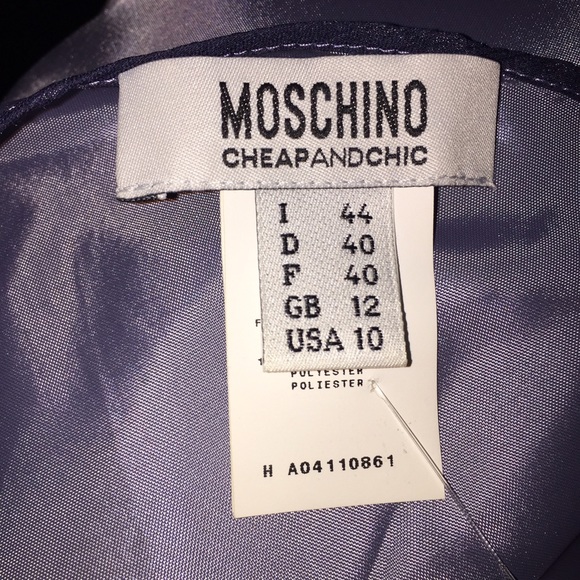 NWT Moschino Cheap & Chic SIZE 10 Slip Dress - Picture 5 of 8